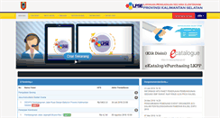 Desktop Screenshot of lpse.kalselprov.go.id